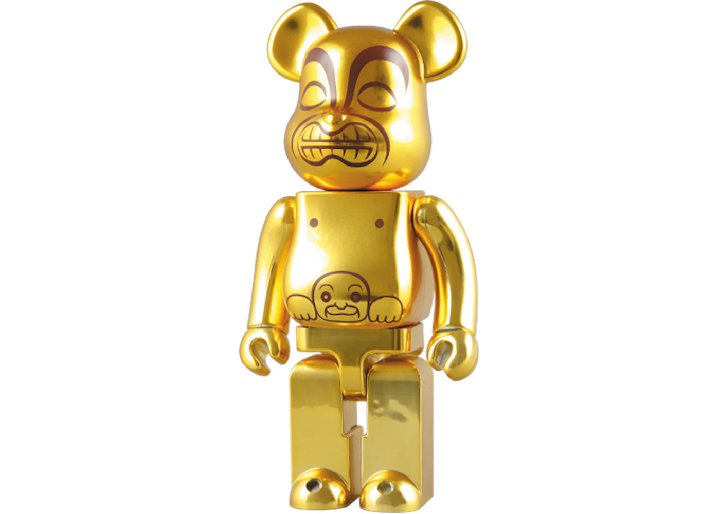 Bearbrick x Indiana Jones Golden Idol 400% Gold