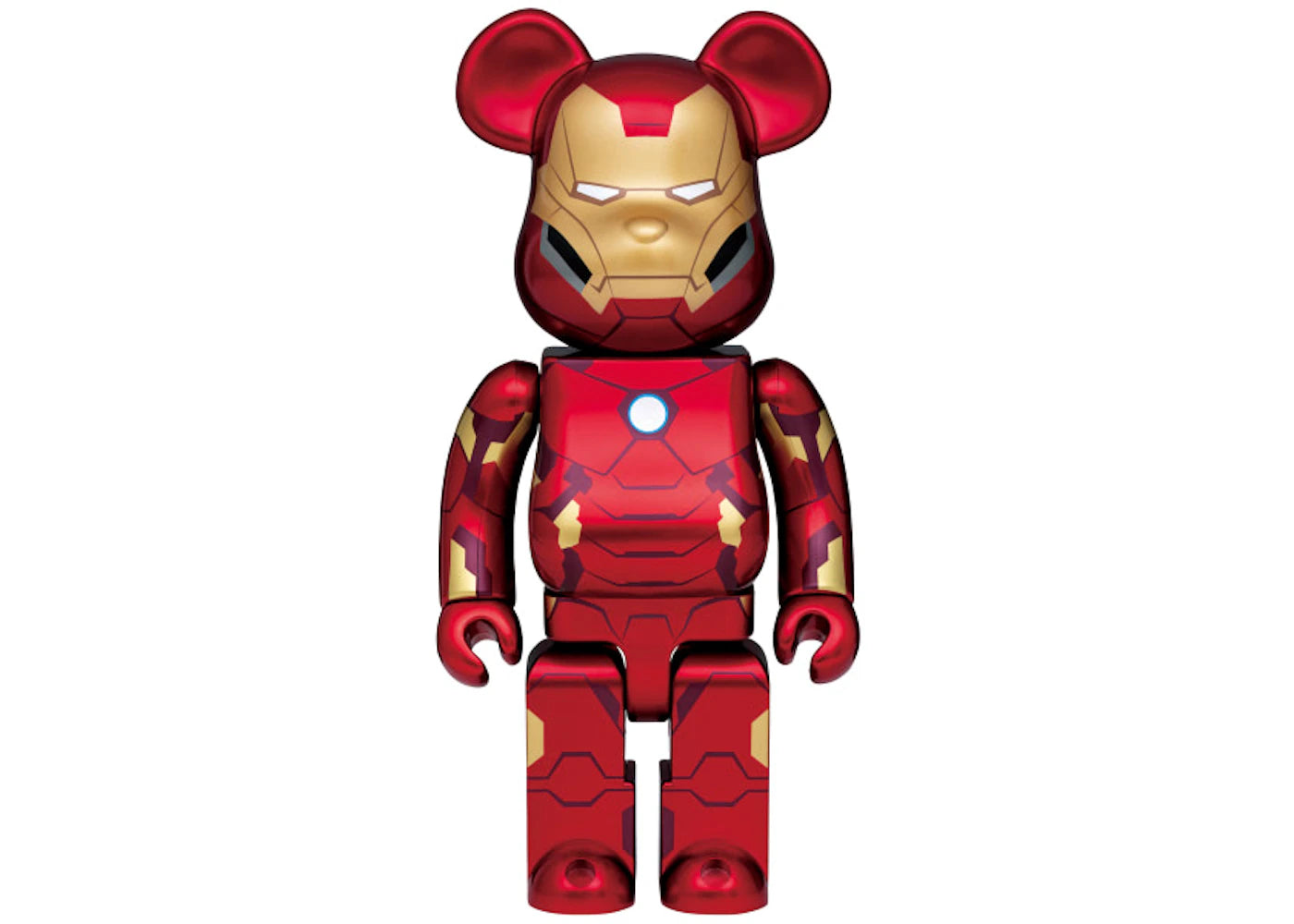 Bearbrick x Ironman Happy Lottery (2021 Version) 400% Red