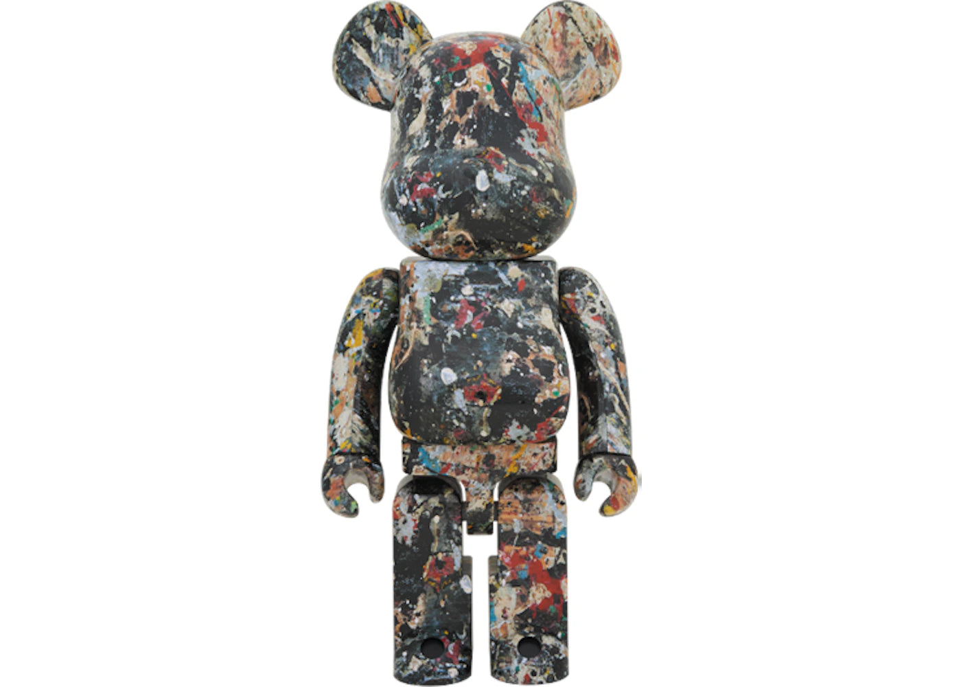 Bearbrick x Jackson Pollack Studio Version 2.0 1000% Multi