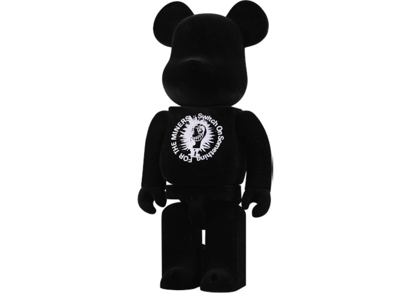 Bearbrick x Jamie Reid x Advantage Cycle x Suicommi Underground 400% Black