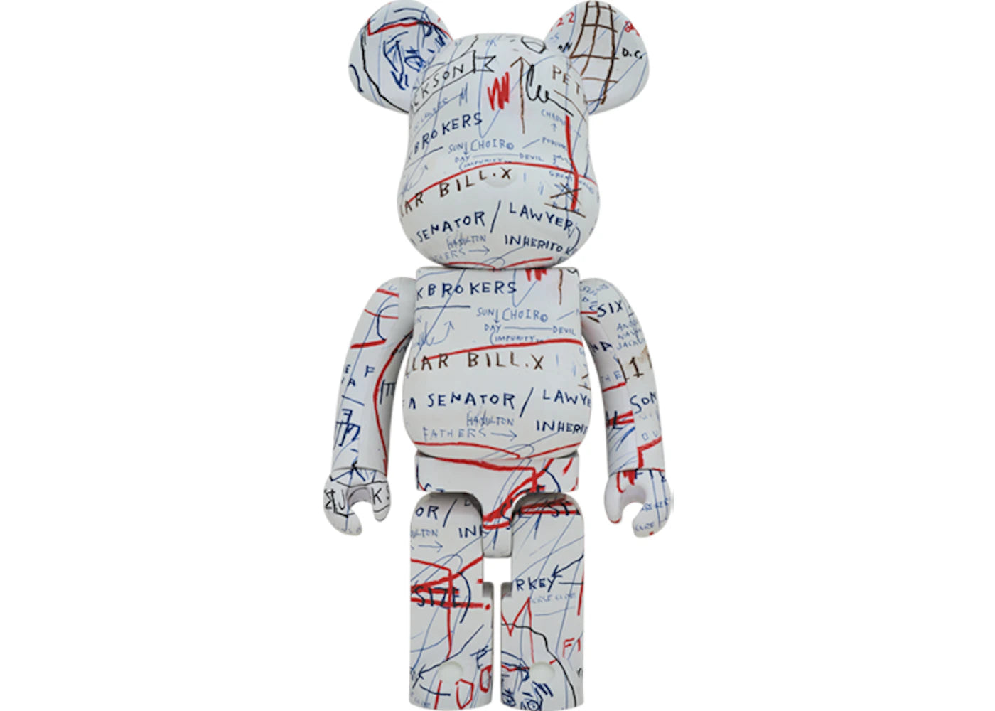 Bearbrick x Jean-Michel Basquiat #2 1000% Multi