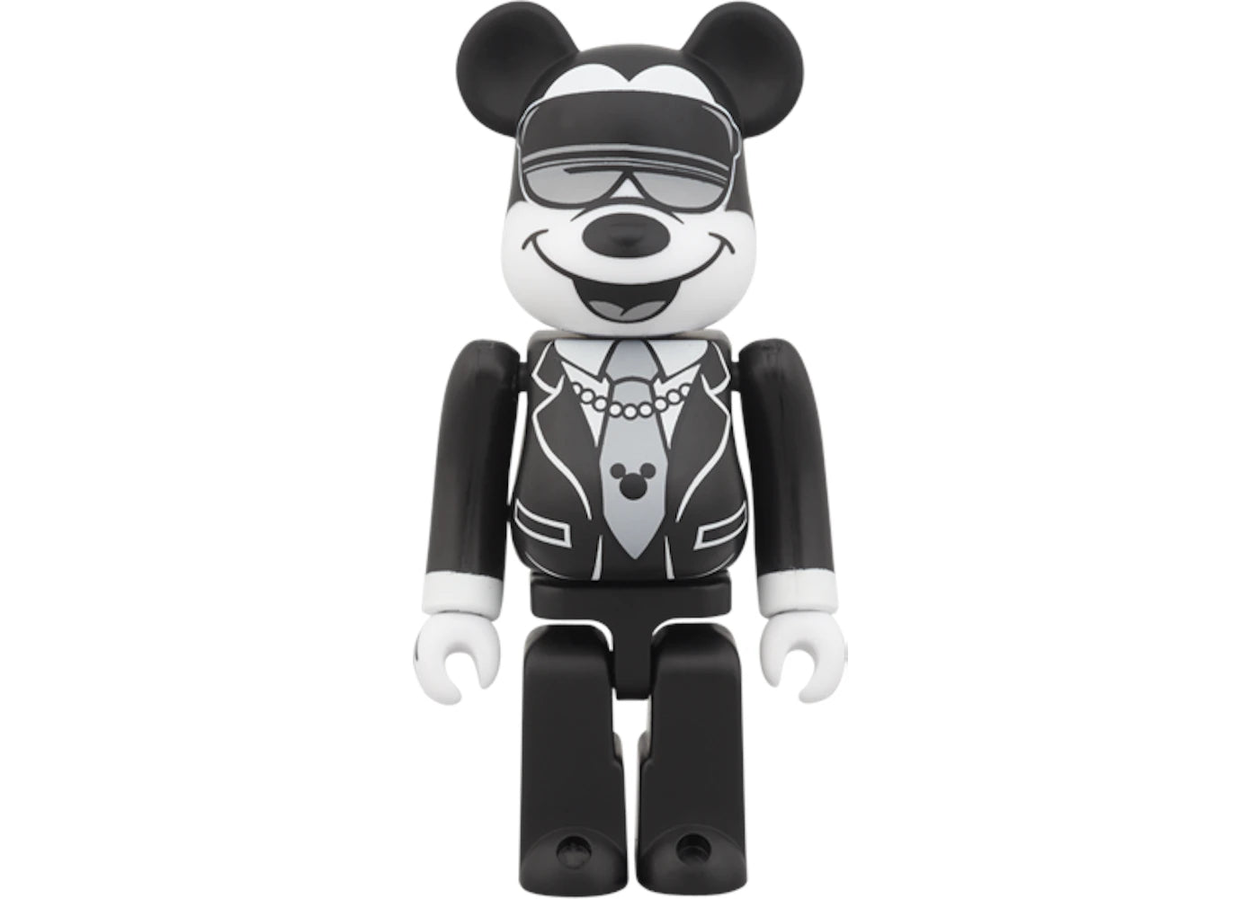 Bearbrick x Joyrich Mickey Mouse (Suit Ver.) 100% Black