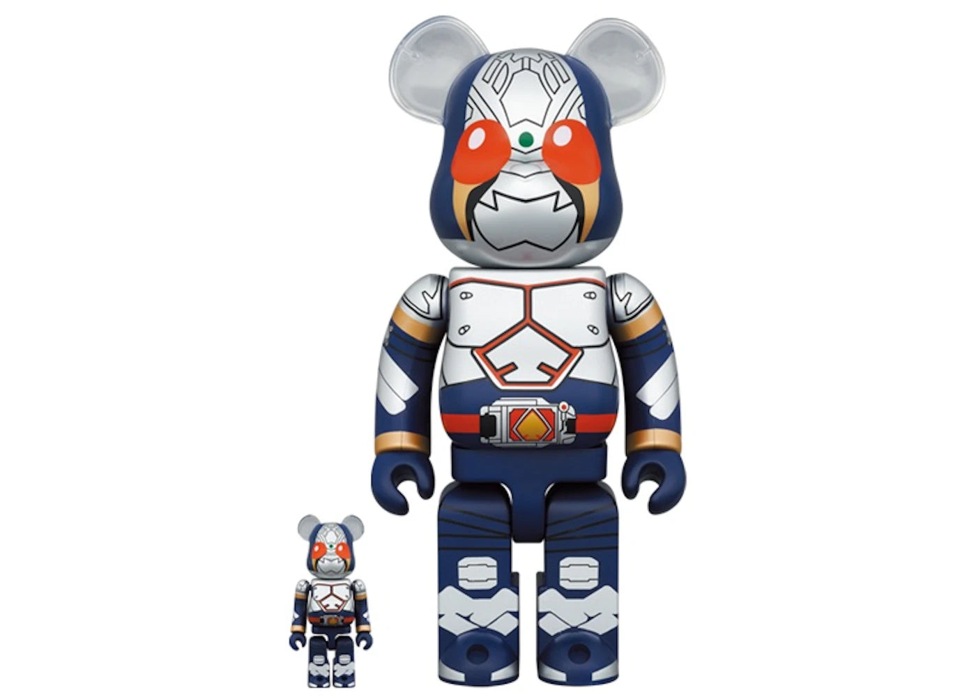 Bearbrick x Kamen Rider Blade 100% & 400% Set