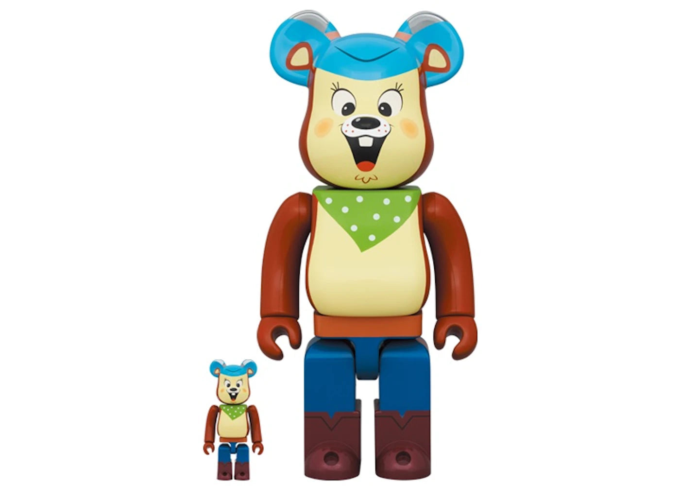 Bearbrick x Kelloggs Sugar Pon Peter 100% & 400% Set