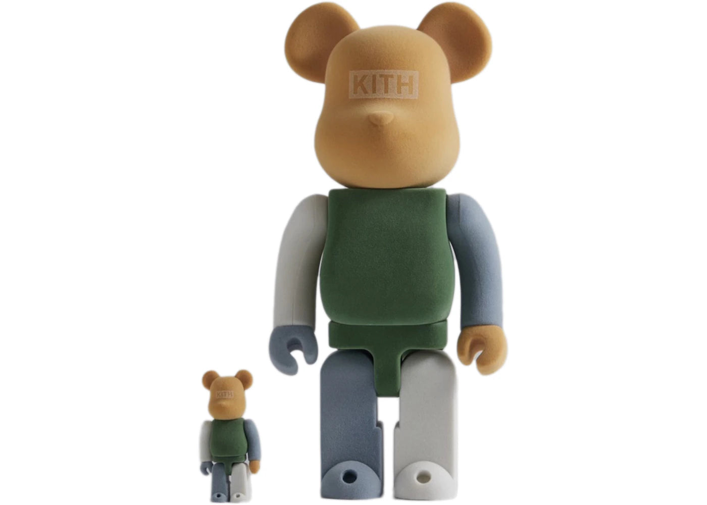 Bearbrick x Kith Cypress (EU Exclusive) 100% & 400% Set