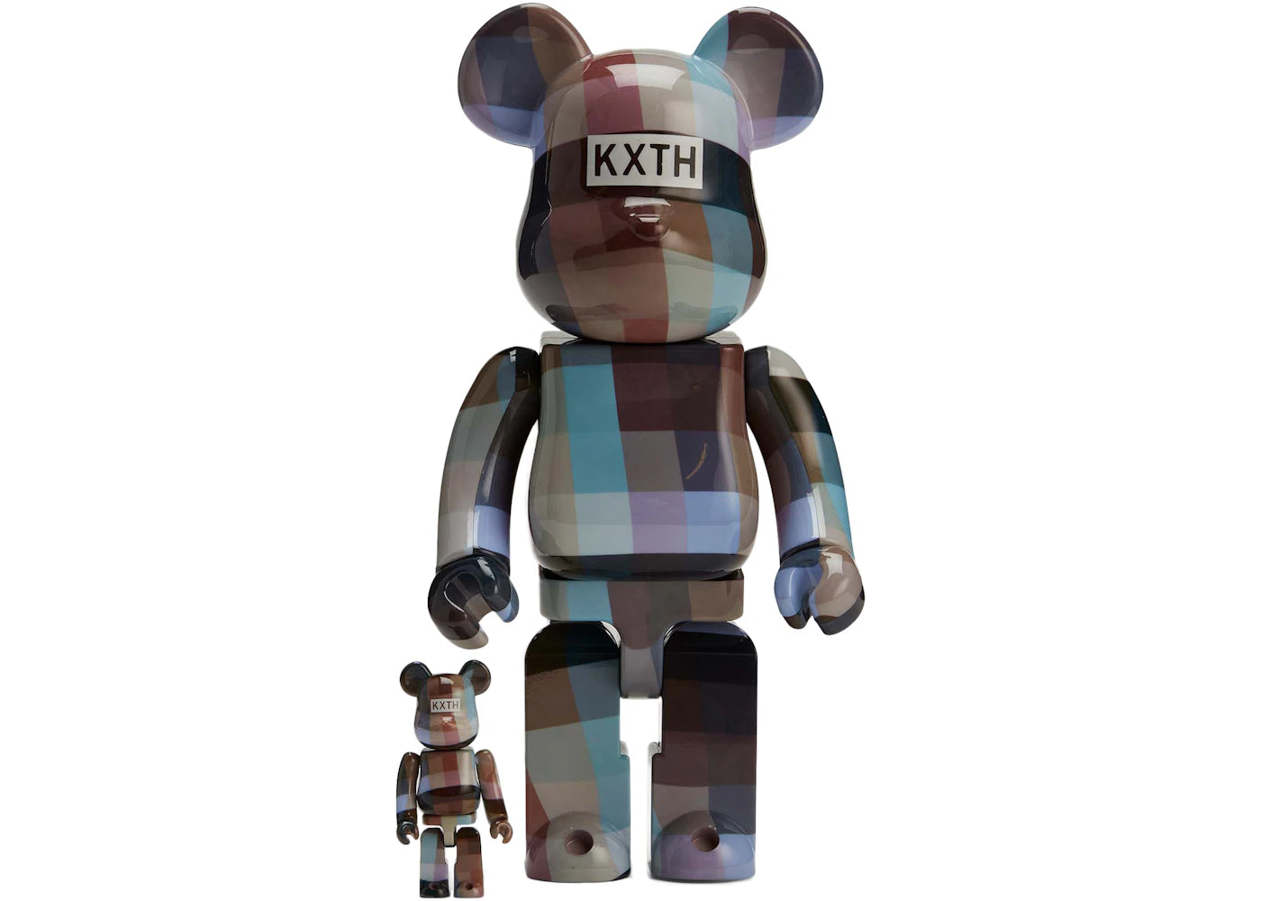 Bearbrick x Kith Palette 10-Year Anniversary 100% & 400% Set Multi