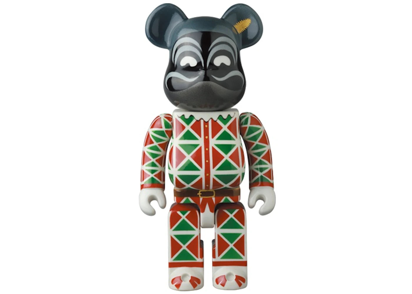 Bearbrick x Kutani Ware Kutani Arlecchino 400%