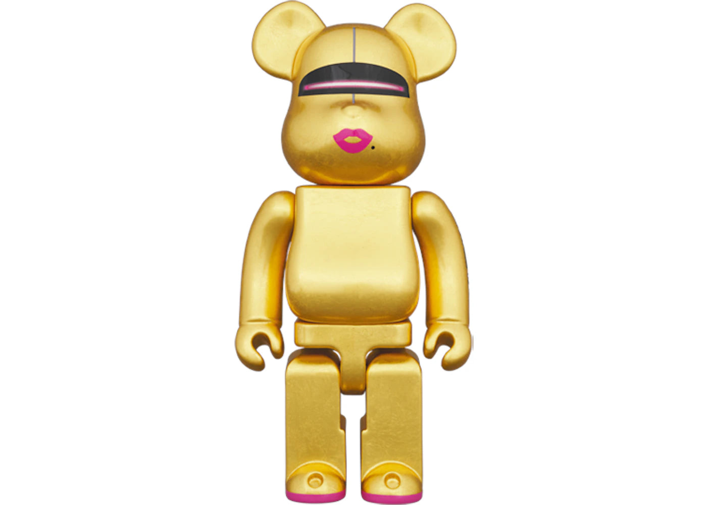 Bearbrick x Kutani x Hajime Sorayama 400% (Pure Gold Leaf)