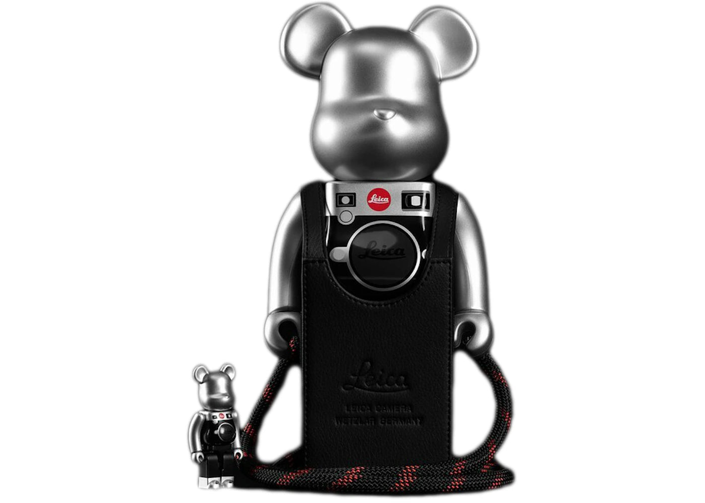 Bearbrick x Leica w/ Camera Strap and Bag 100% & 400% Set