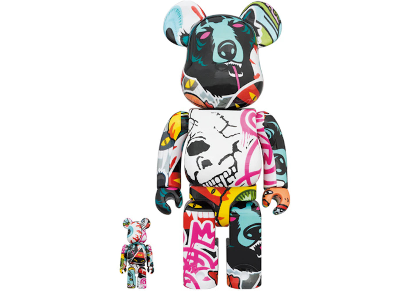 Bearbrick x MISHKA 2020 100% & 400% Set