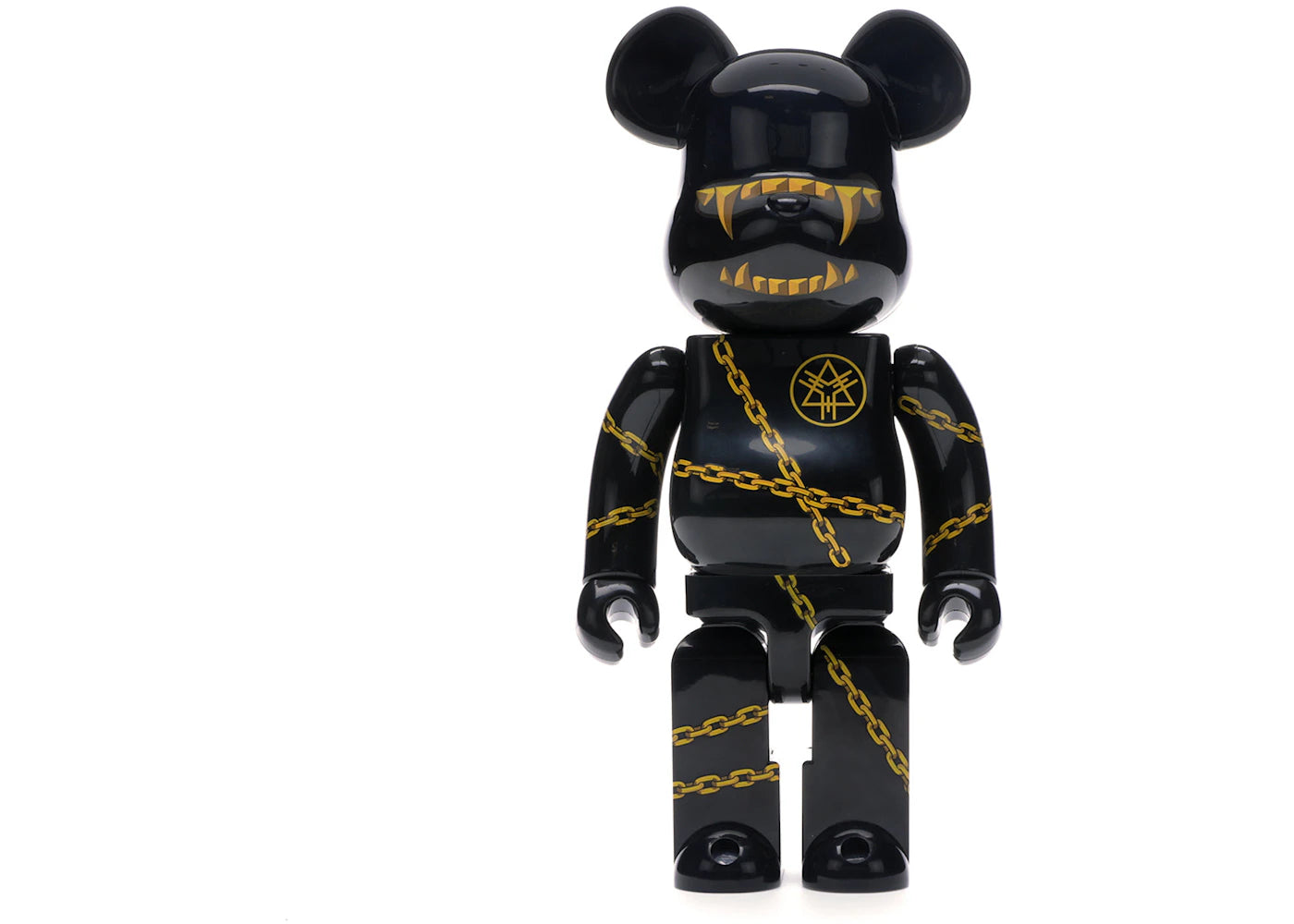 Bearbrick x MISHKA x LONG 400% Black