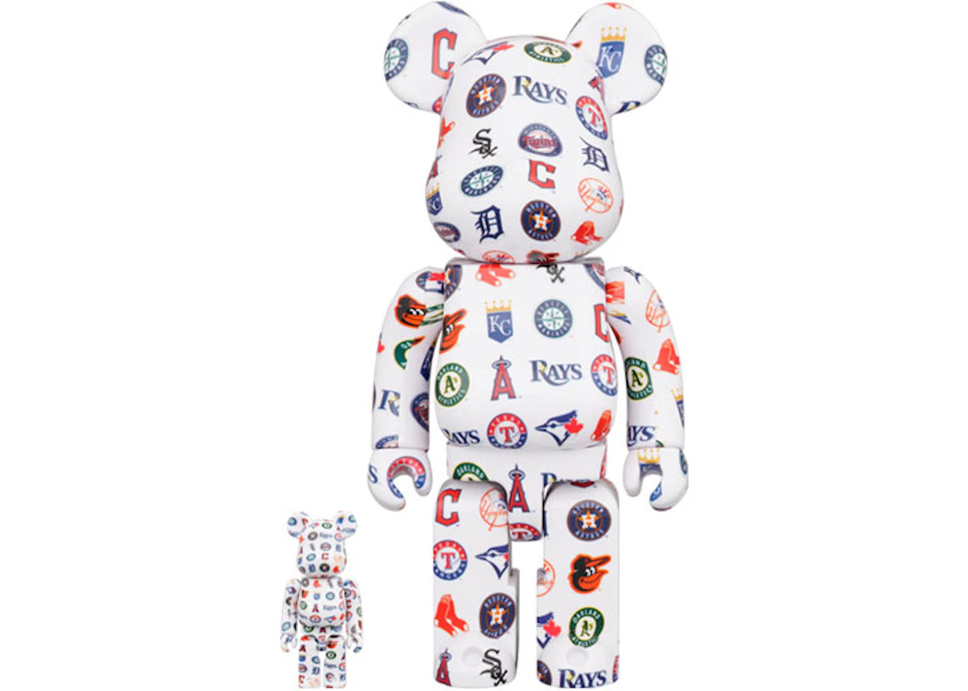 Bearbrick x MLB American League 100% & 400% Set