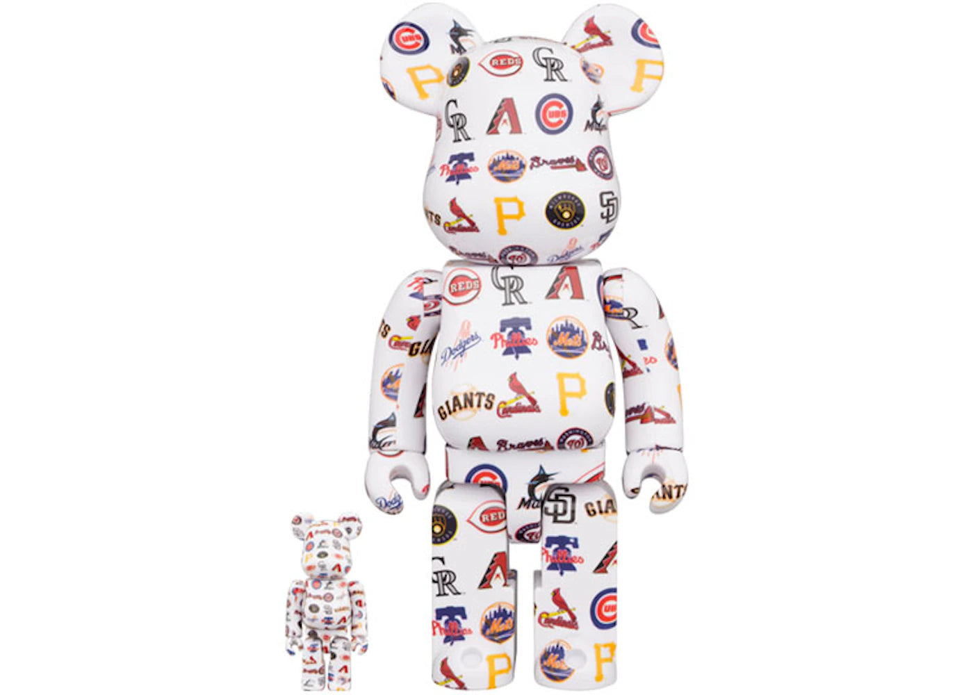 Bearbrick x MLB National League 100% & 400% Set