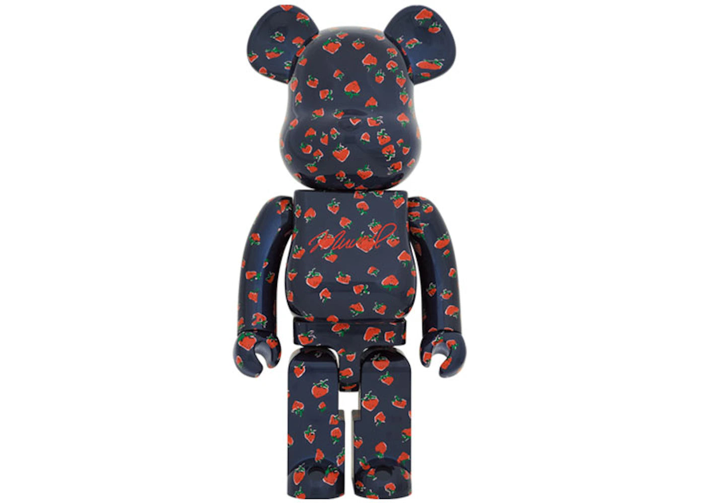 Bearbrick x MUVEIL Strawberry Pattern 1000%