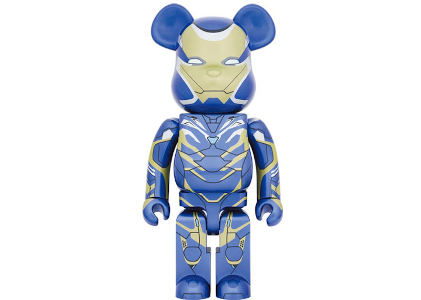 Bearbrick x Marvel Avengers Endgame Iron Man Rescue Suit 1000%