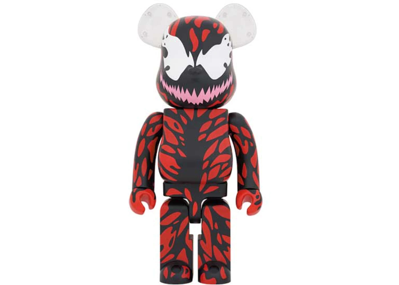 Bearbrick x Marvel Carnage 1000%