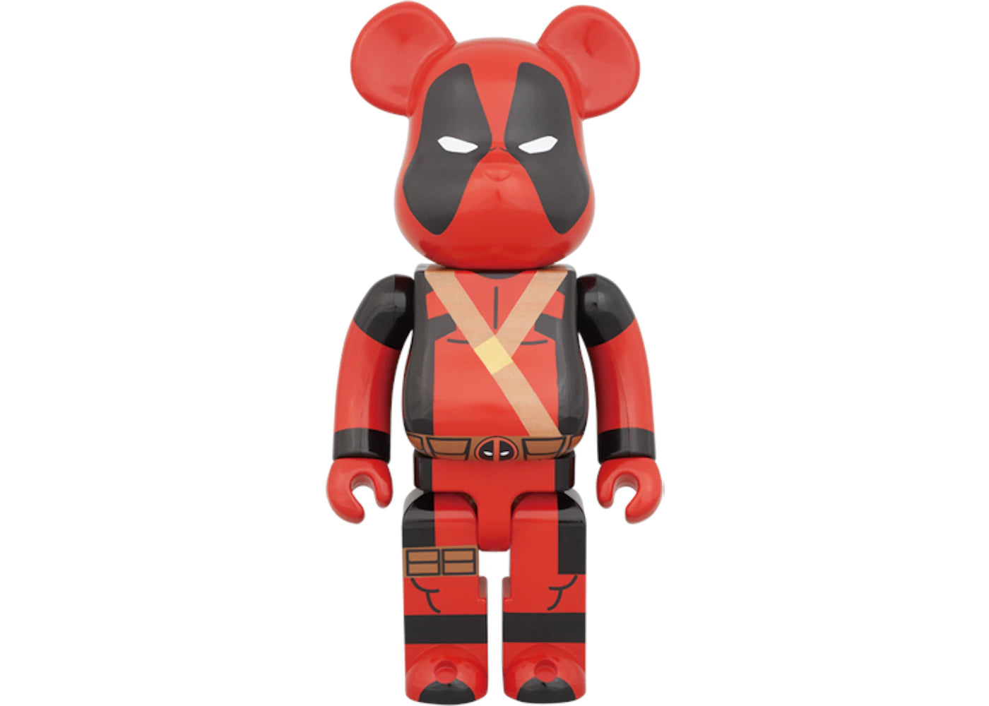 Bearbrick x Marvel Deadpool 400% Red