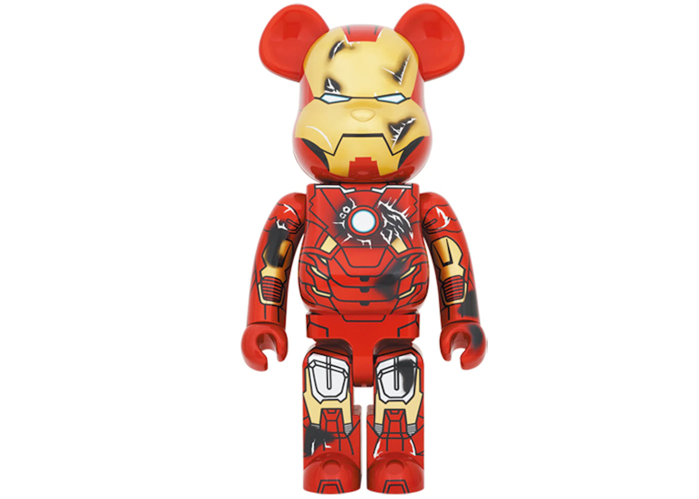 Bearbrick x Marvel Iron Man 3 (Iron Man Mark VII Damage Ver.) 1000%