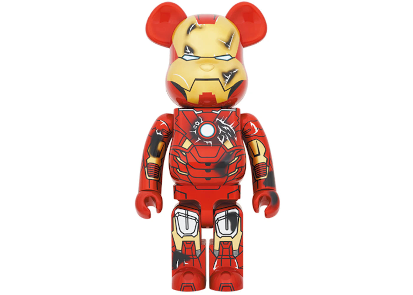 Bearbrick x Marvel Iron Man 3 (Iron Man Mark VII Damage Ver.) 400%