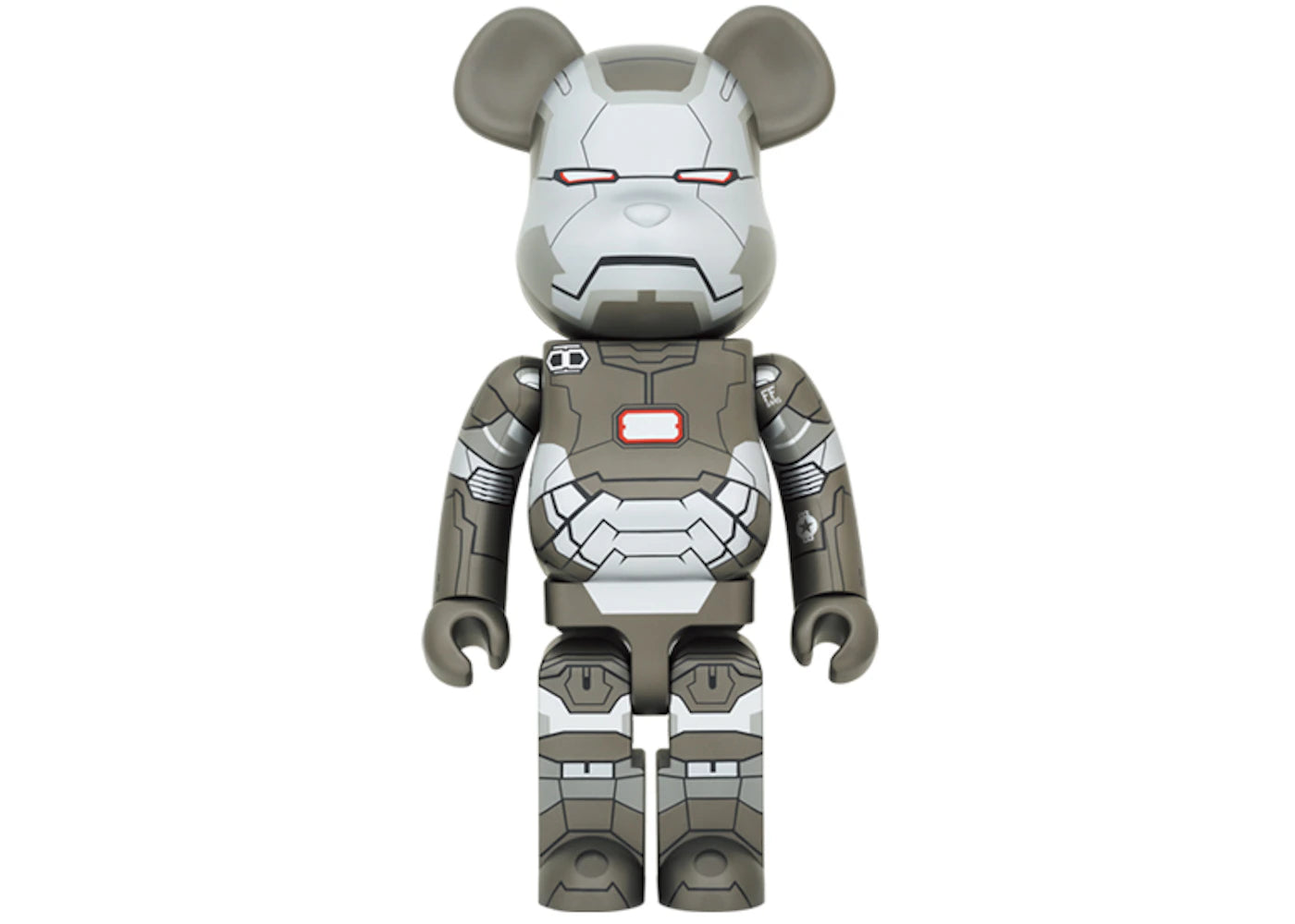 Bearbrick x Marvel Iron Man 3 (War Machine) 1000%