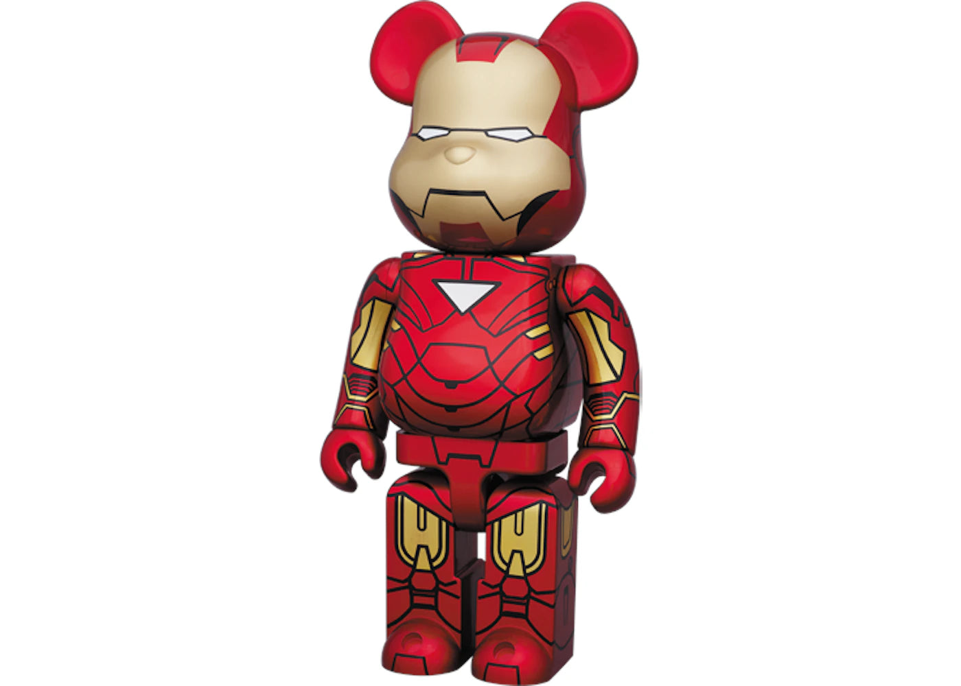 Bearbrick x Marvel Iron Man Mark VI 400% Red