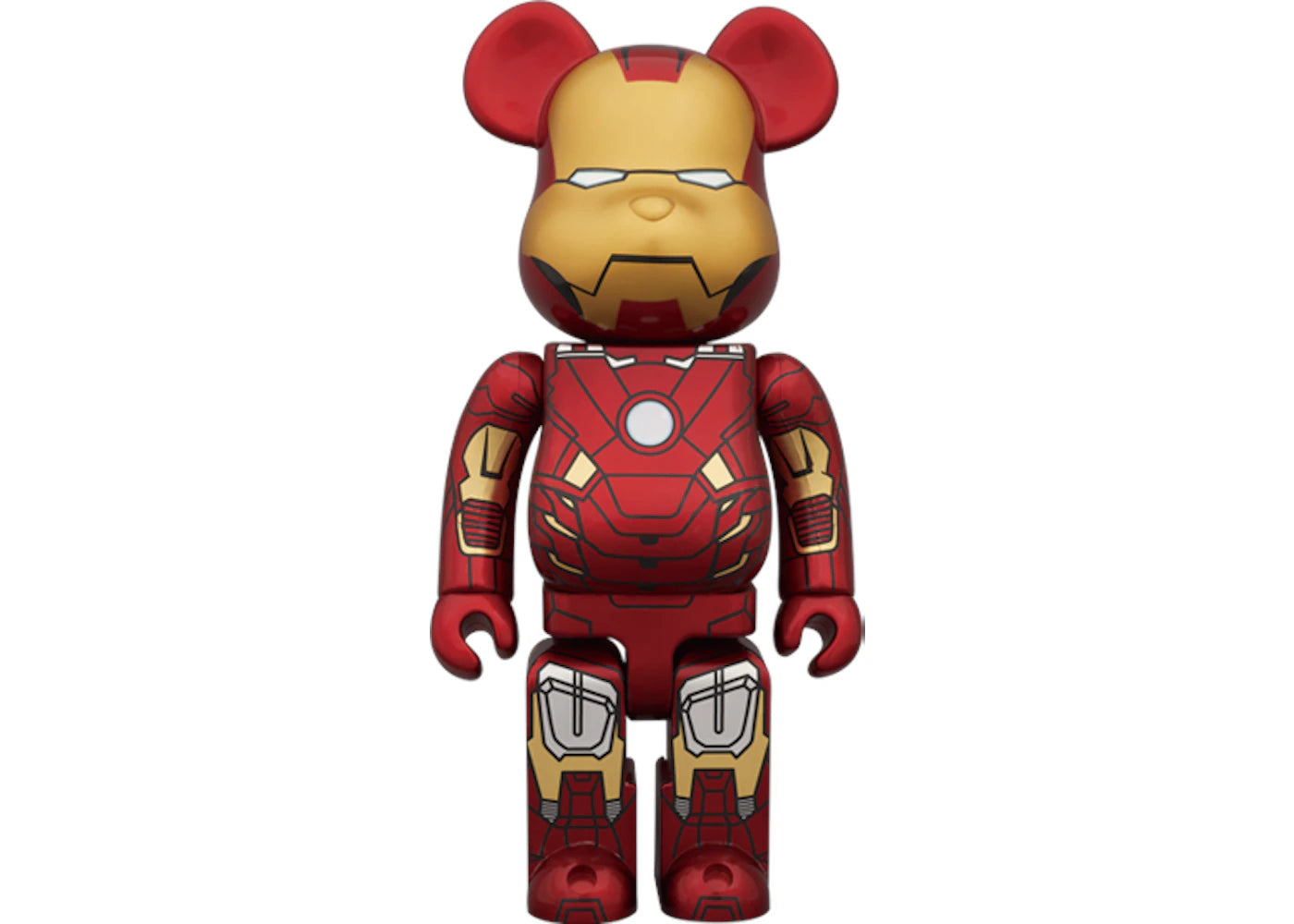 Bearbrick x Marvel Iron Man Mark VII 400% Red