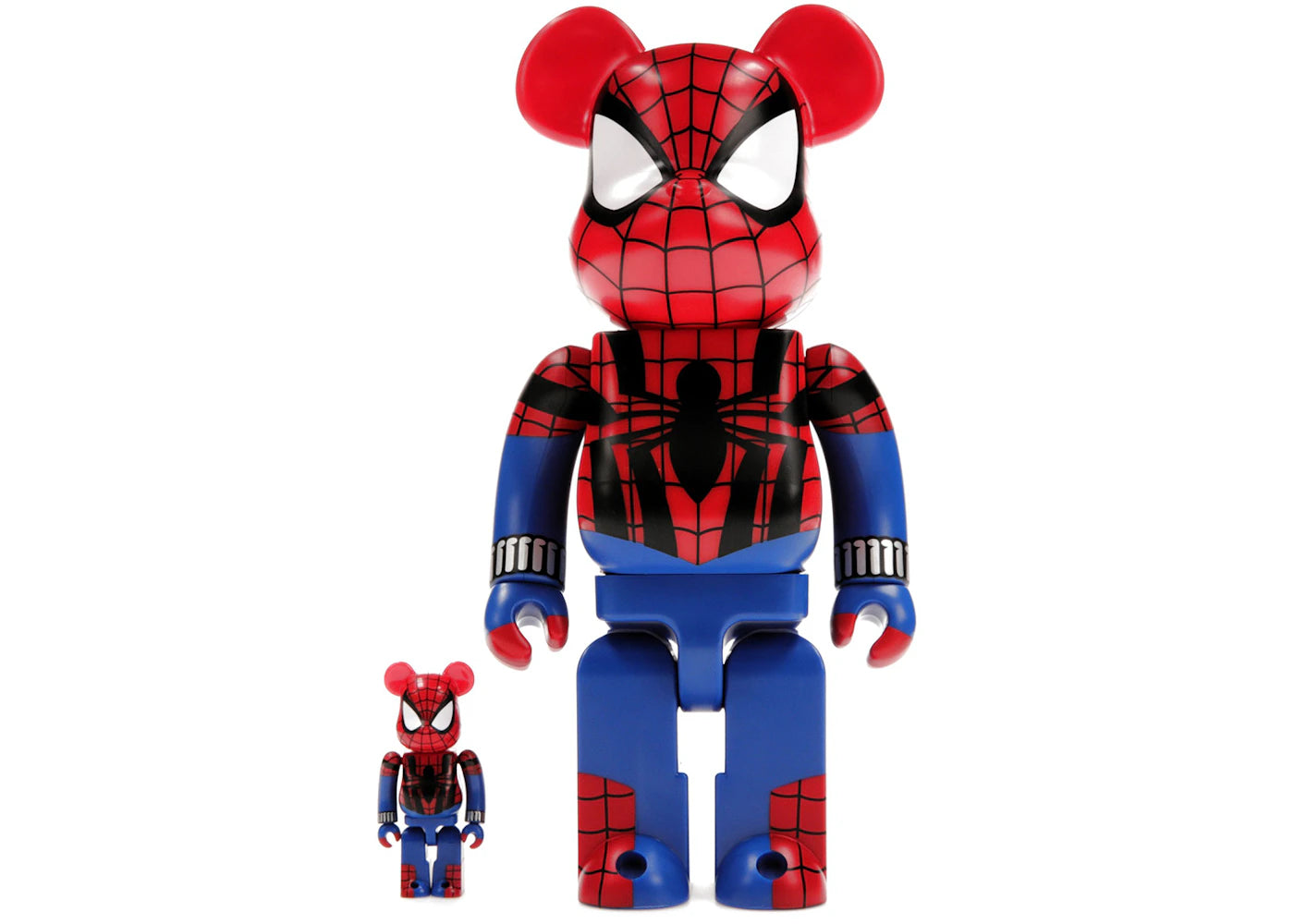 Bearbrick x Marvel Spider-Man (Ben Reilly) 100% & 400% Set