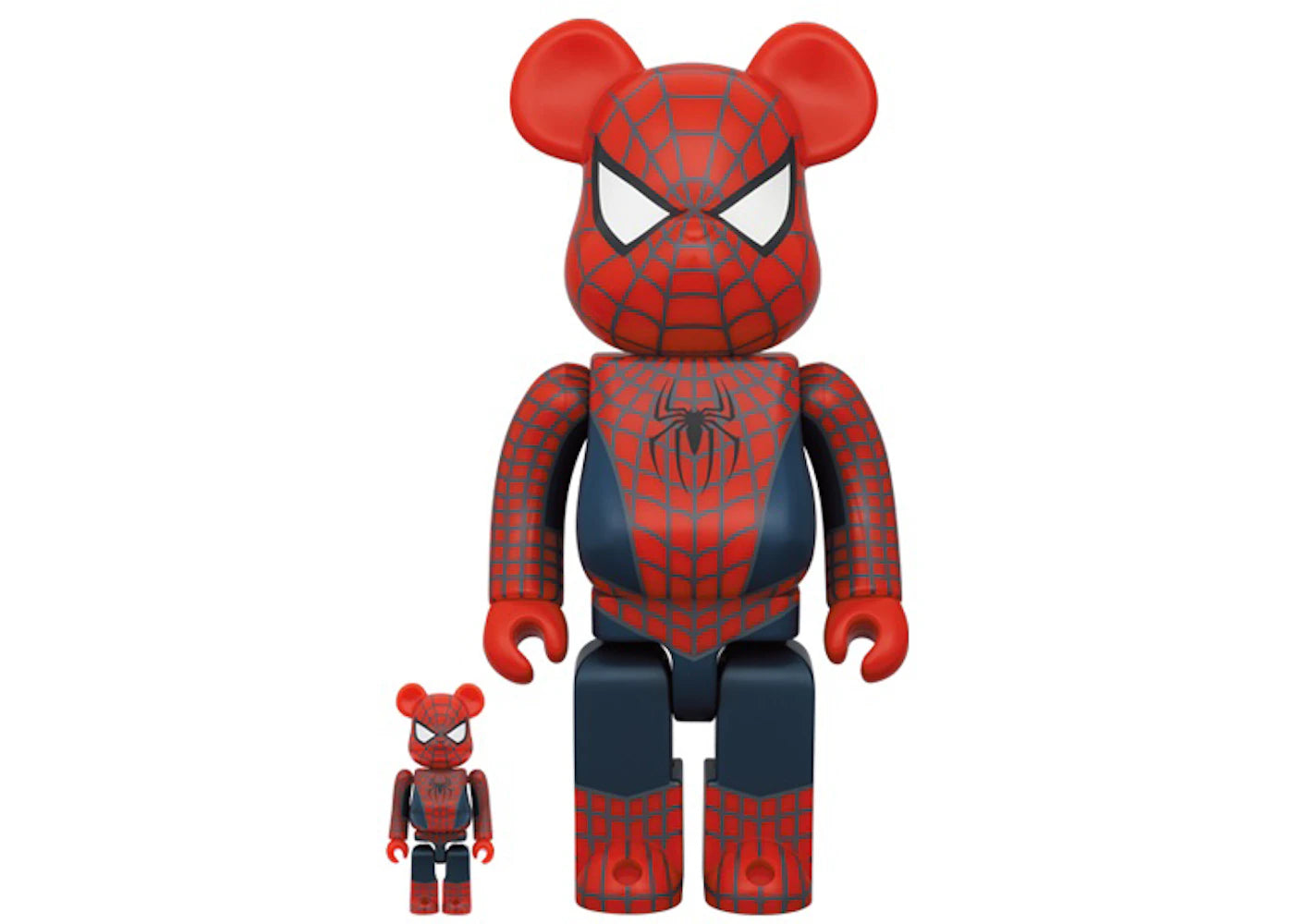 Bearbrick x Marvel Spider-Man No Way Home Friendly Neighborhood Spider-Man 100% & 400% Set