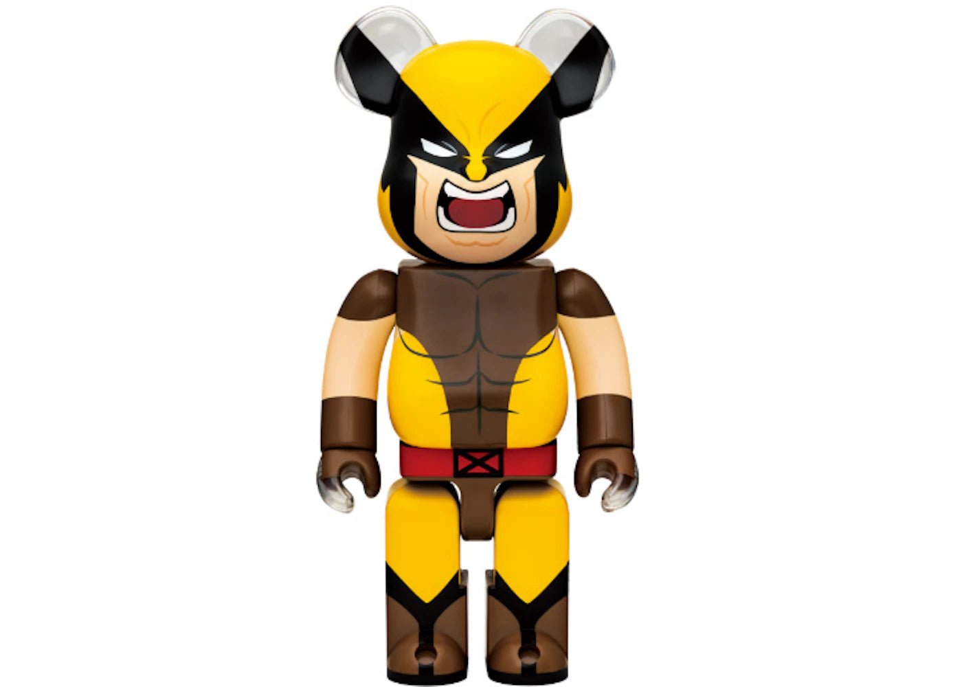 Bearbrick x Marvel X-Men Happy Lottery Wolverine (Brown Costume) 400%