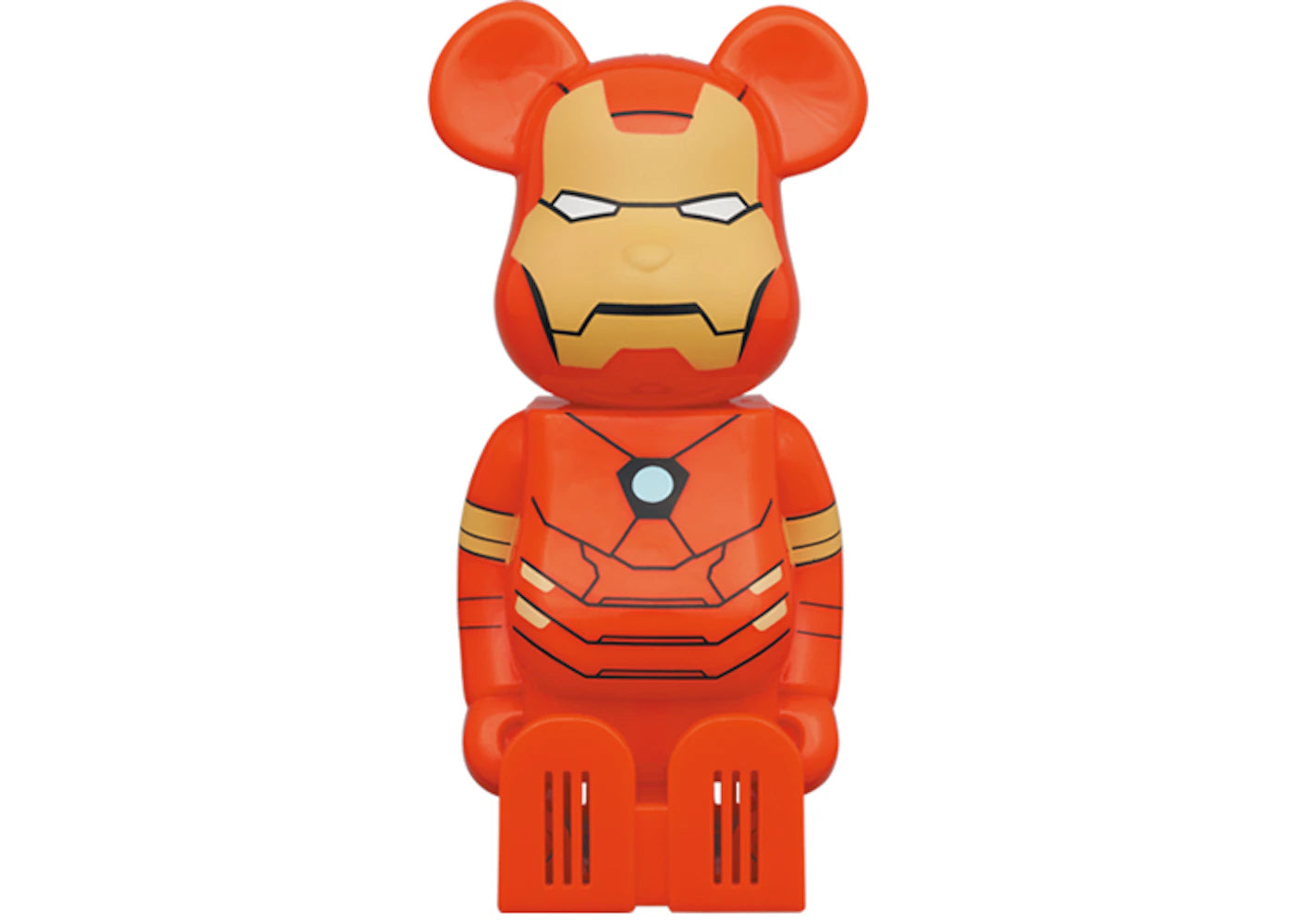 Bearbrick x Marvel x Cleverin Iron Man Air Freshener Red