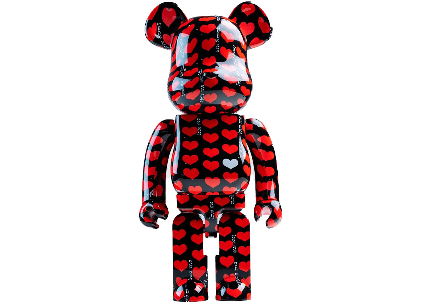 Bearbrick x Medicom Black Hearts 1000%