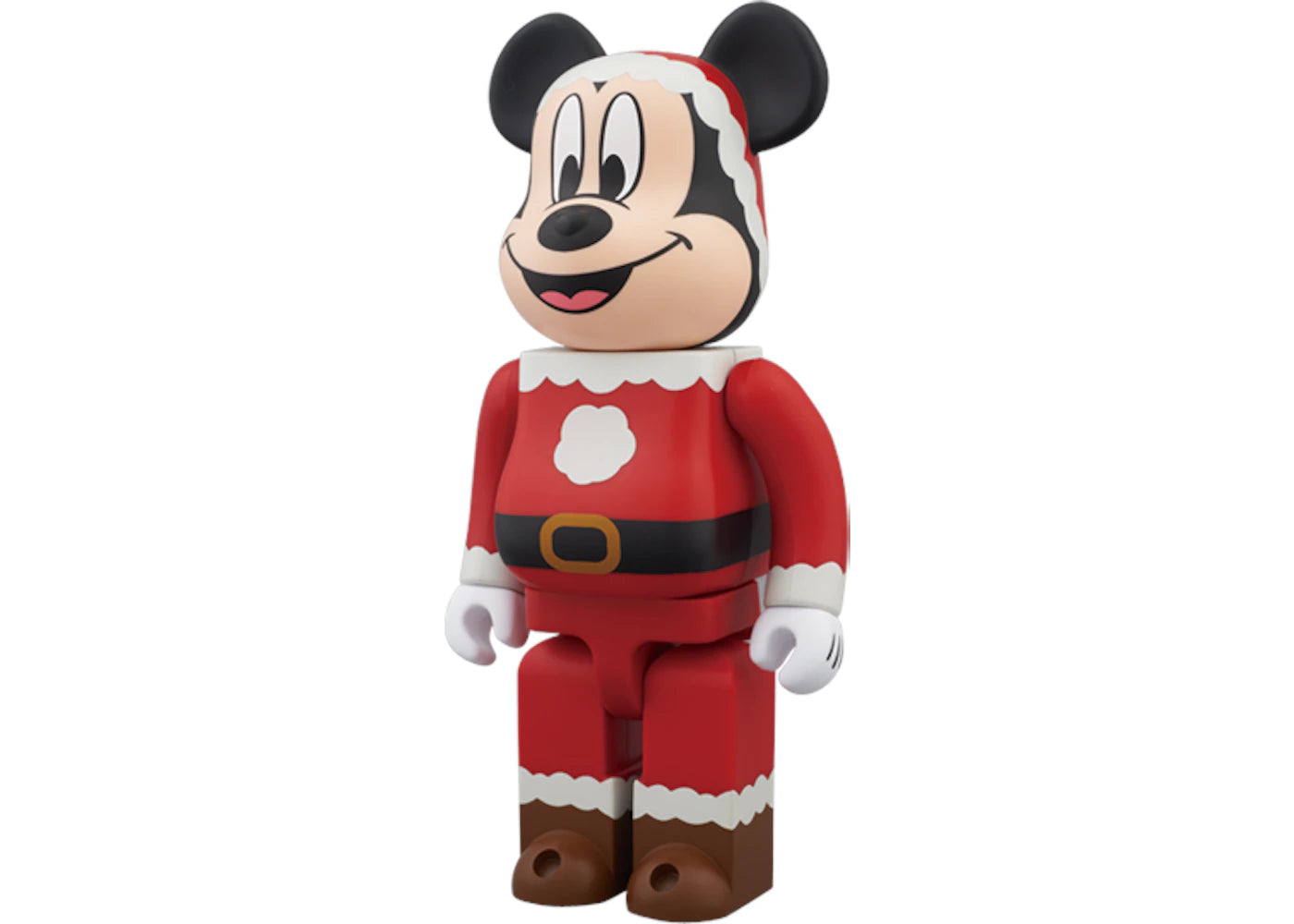 Bearbrick x Mickey Mouse Santa Ver. 400% Red