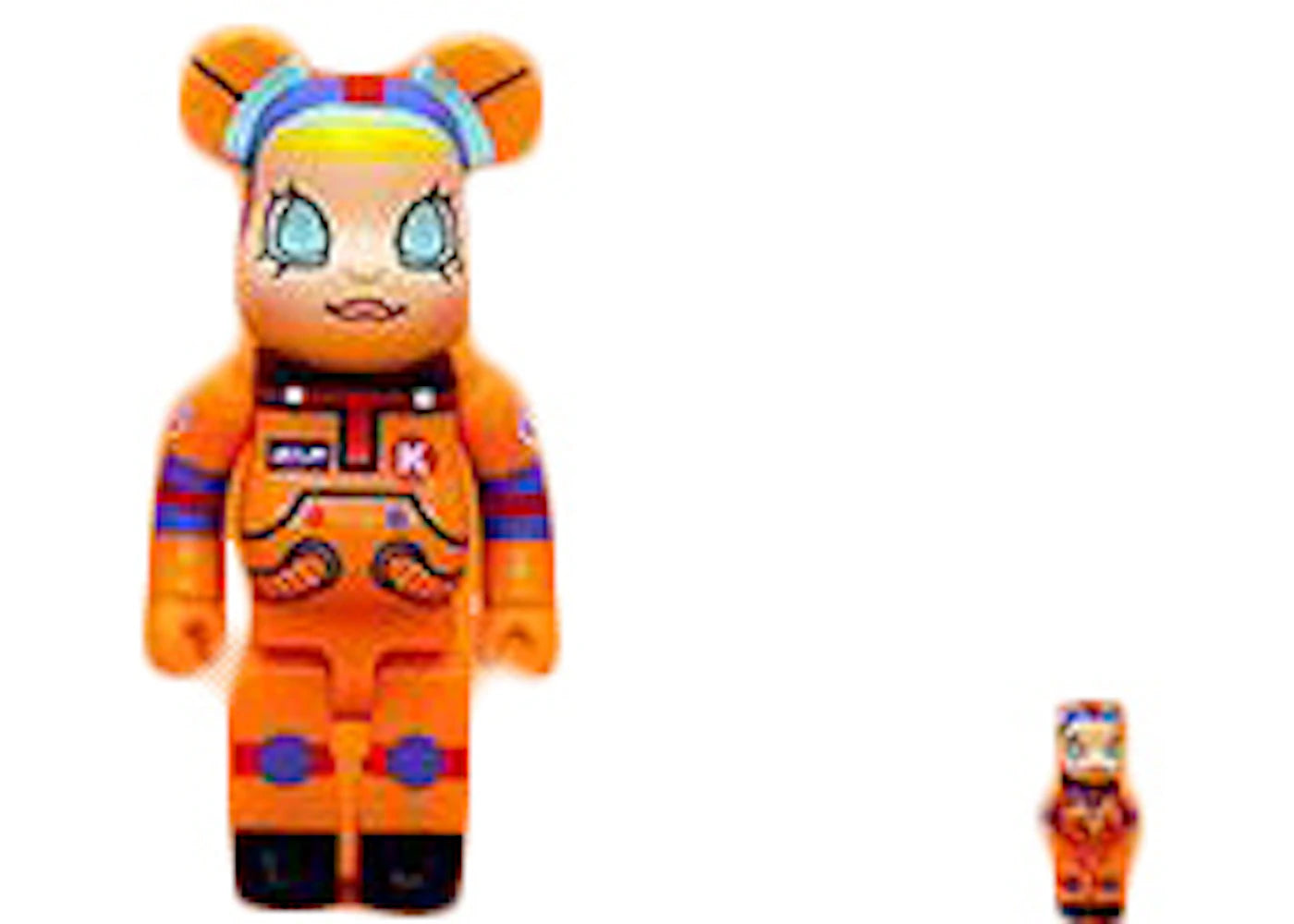 Bearbrick x Milk Cargo Space Molly 100% & 400% Set