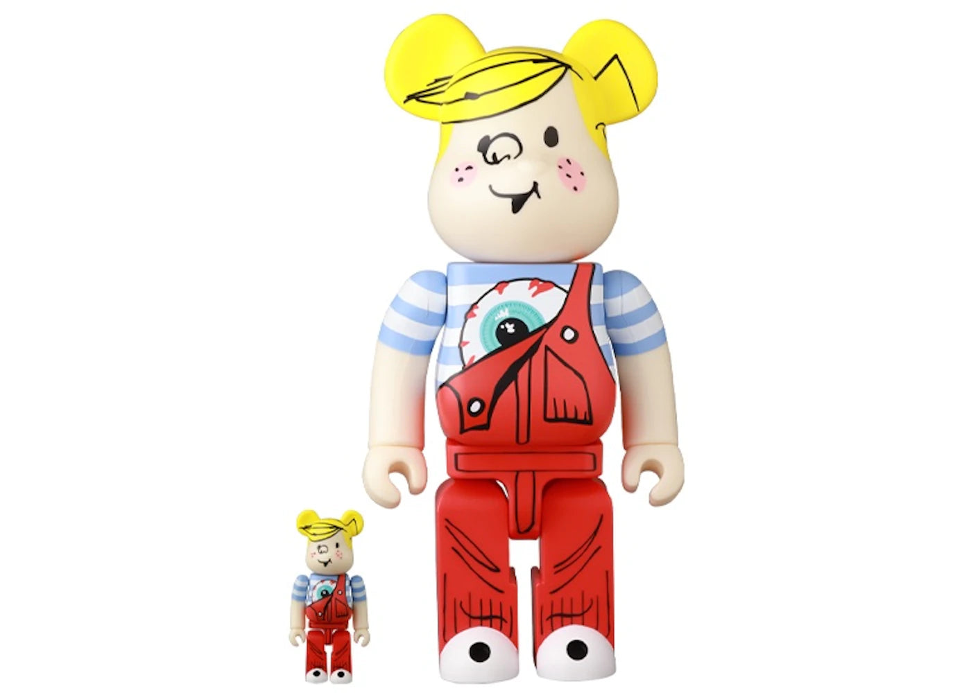 Bearbrick x Mishka x Dennis the Menace 100% & 400% Set