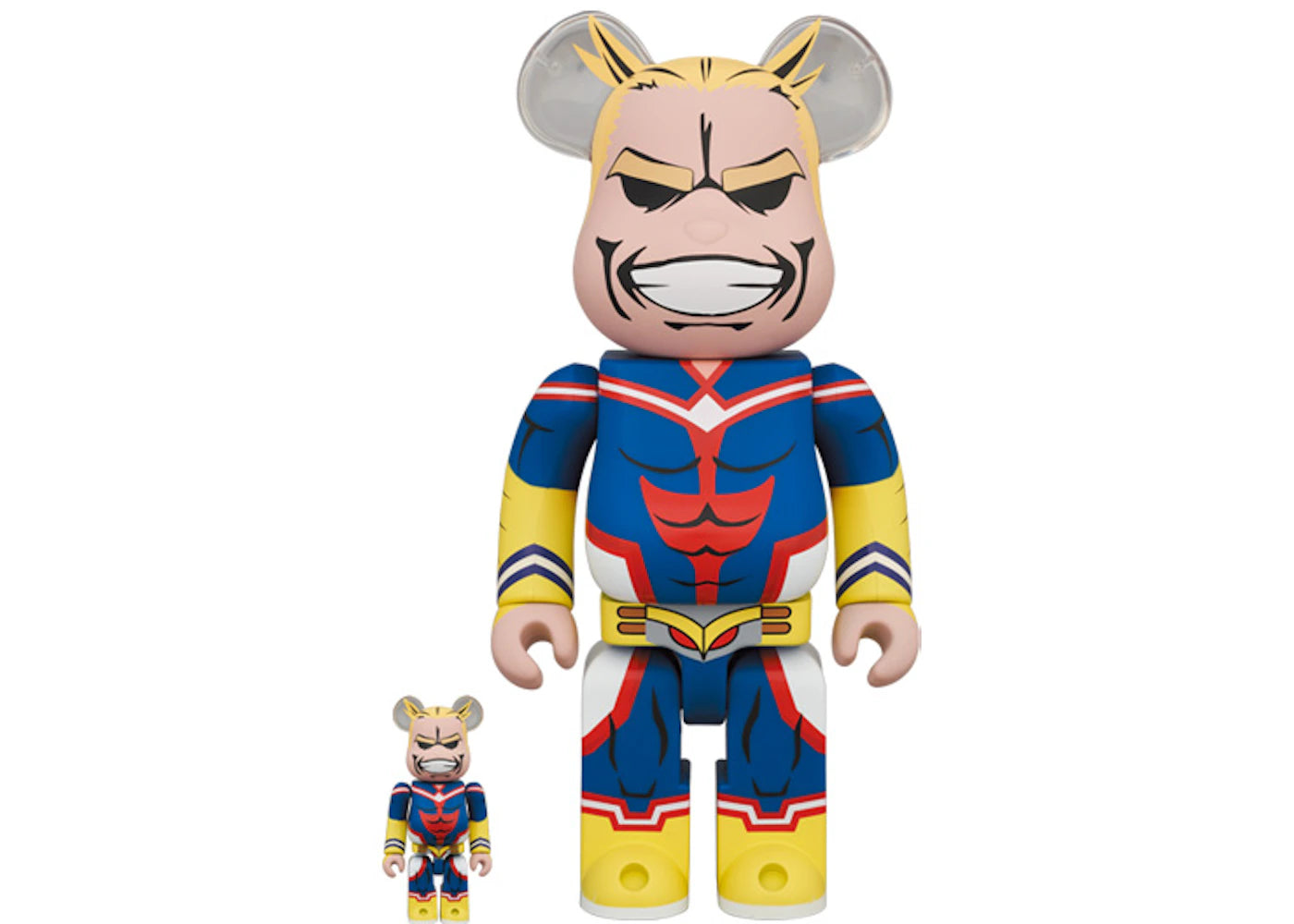 Bearbrick x My Hero Academia Almite 100% & 400% Set