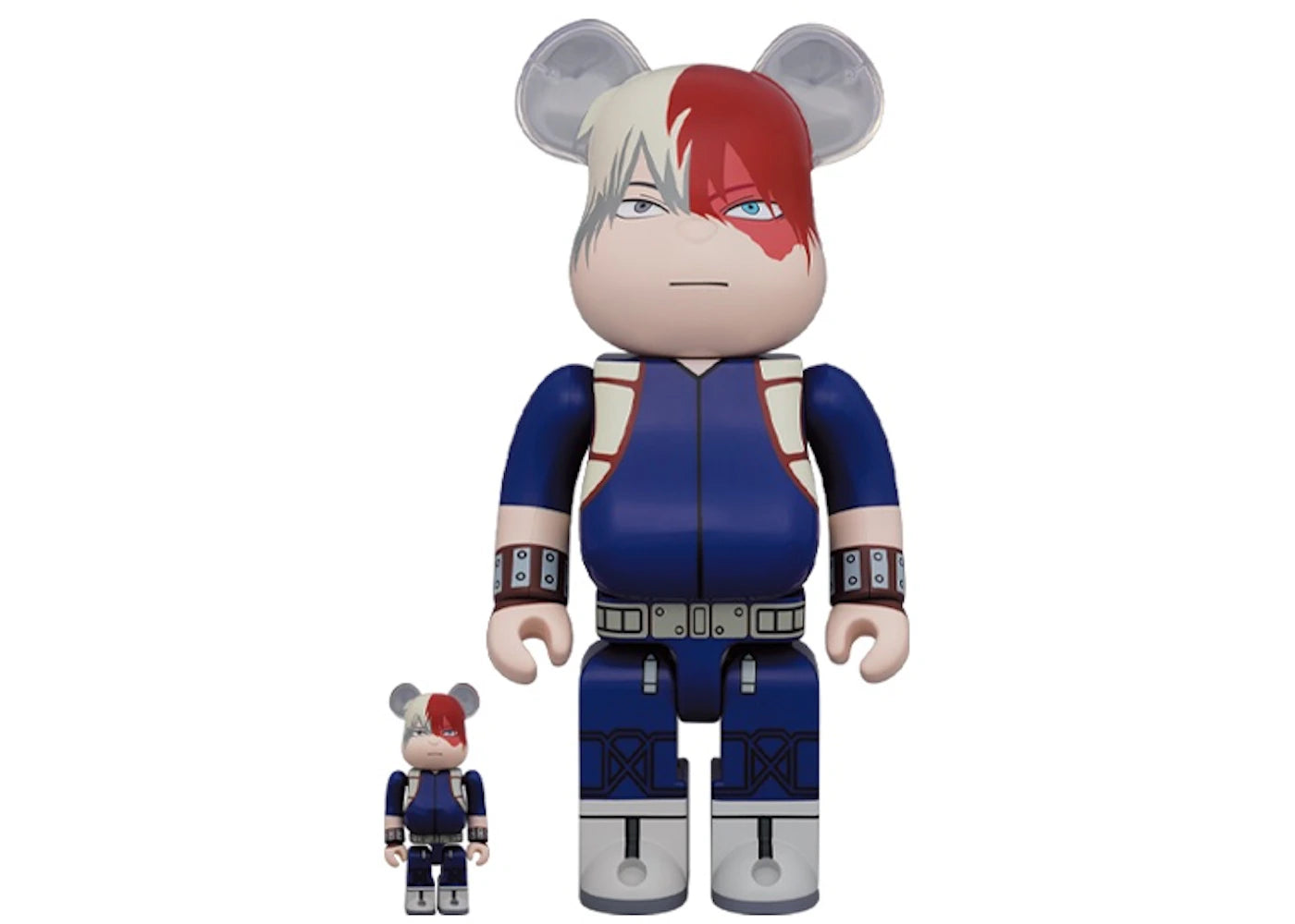 Bearbrick x My Hero Academia Frozen 100% & 400% Set