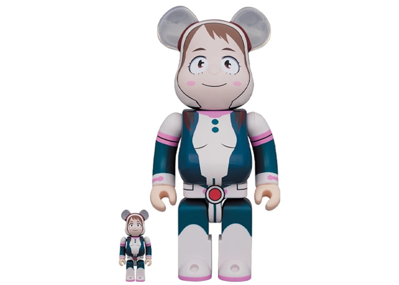 Bearbrick x My Hero Academia Ochako Uraraka 100% & 400% Set