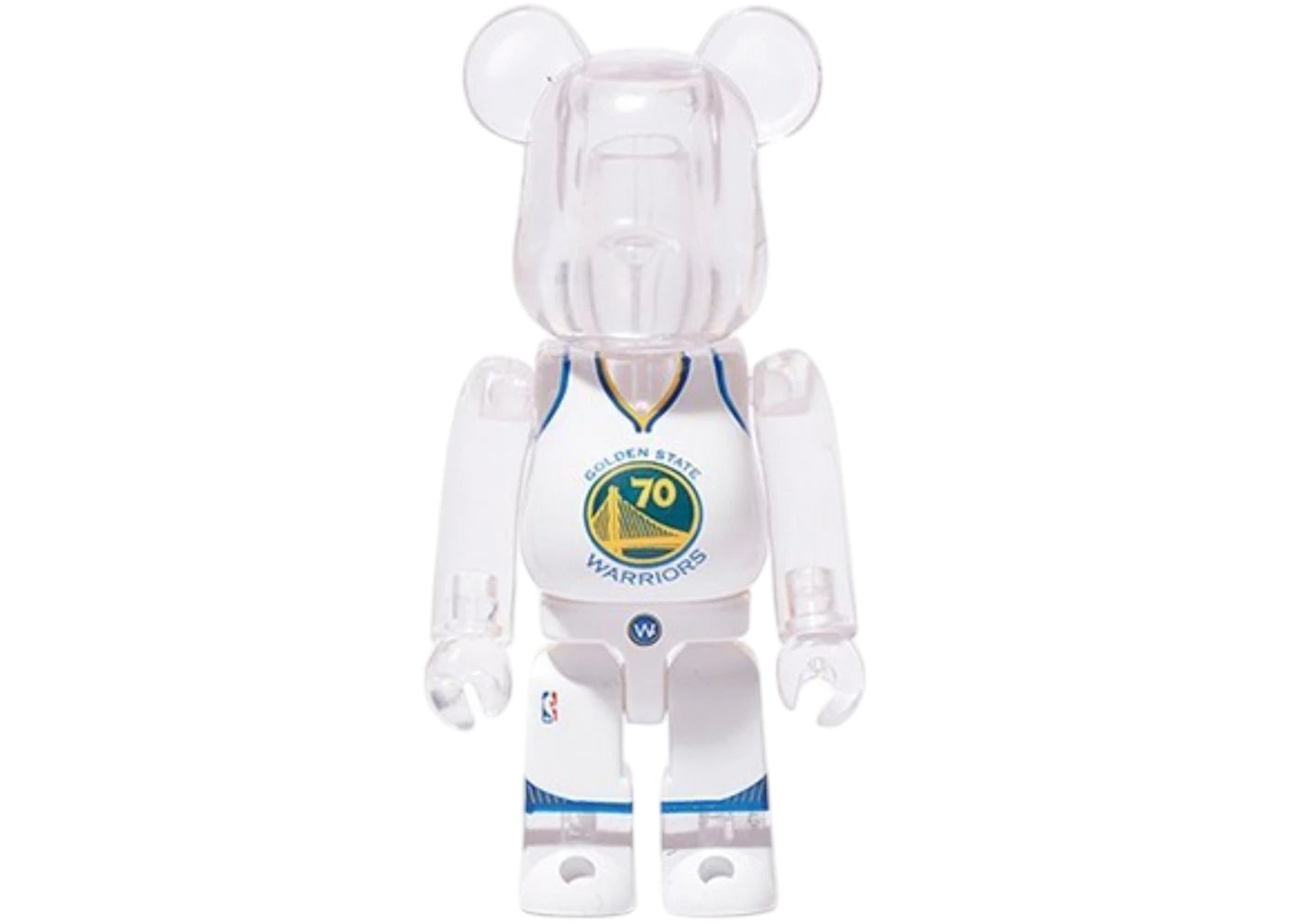 Bearbrick x NBA Golden State Warriors 70th Anniversary 100%