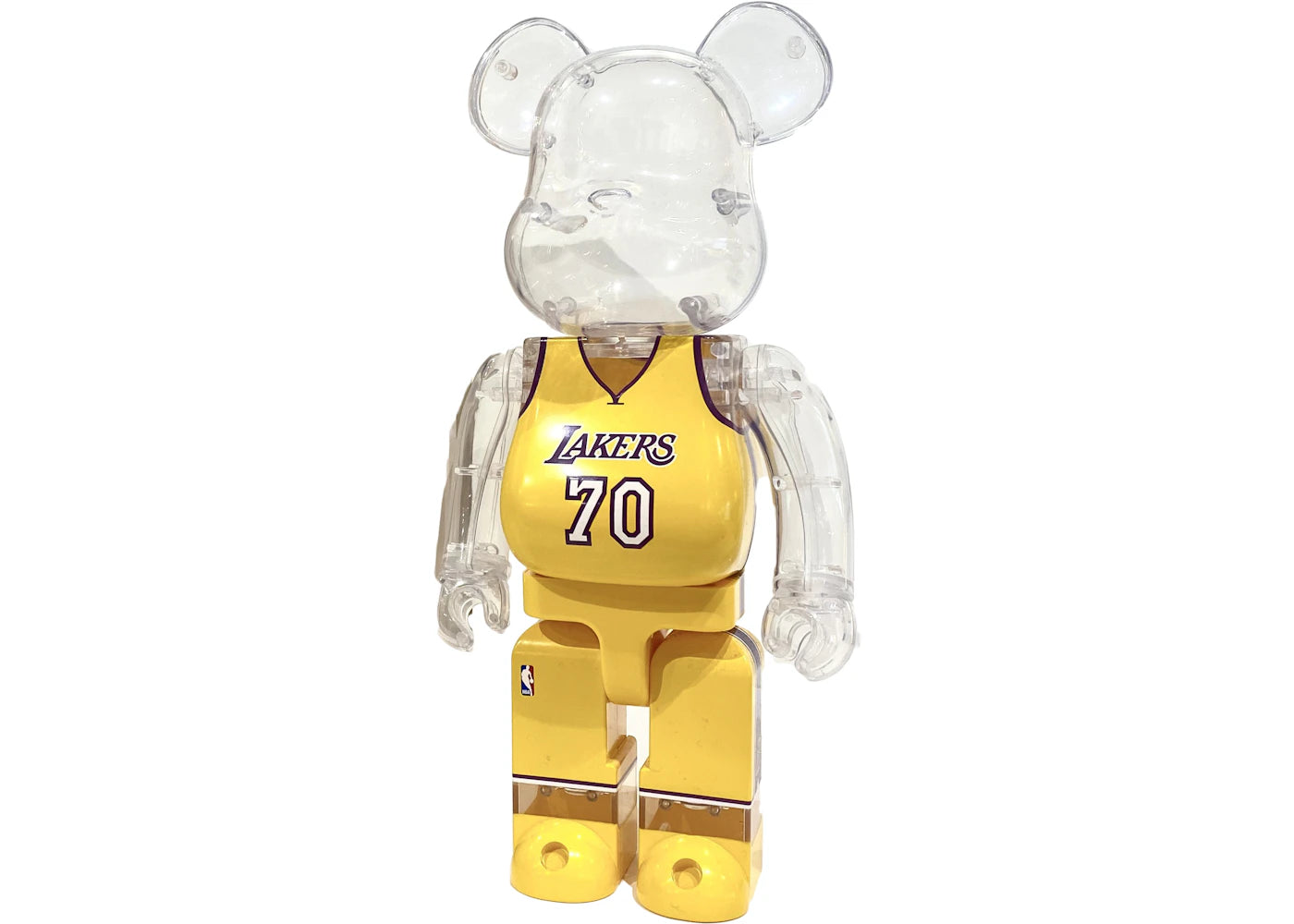 Bearbrick x NBA Los Angeles Lakers 100%