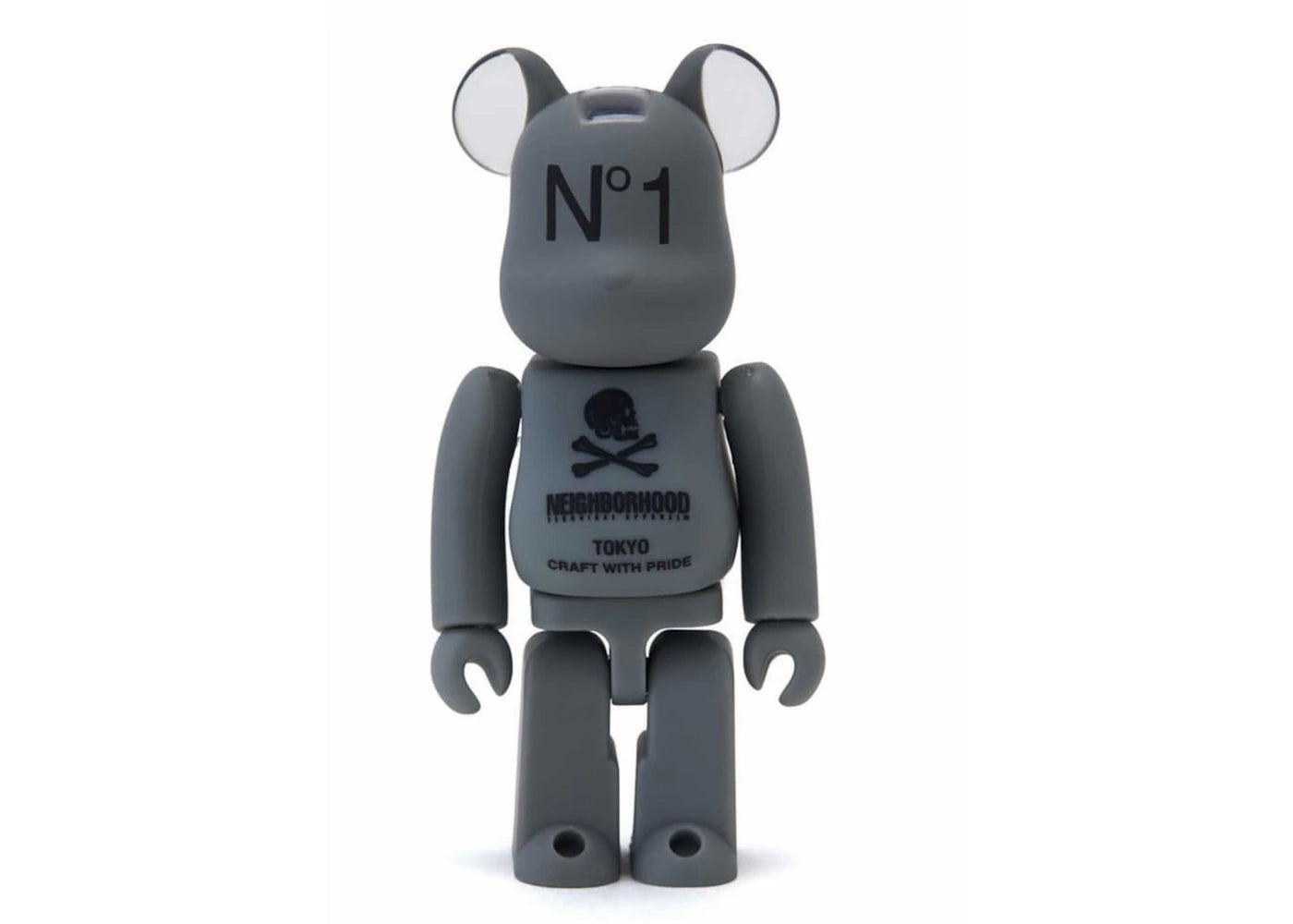 Bearbrick x Neighborhood 100% Grey