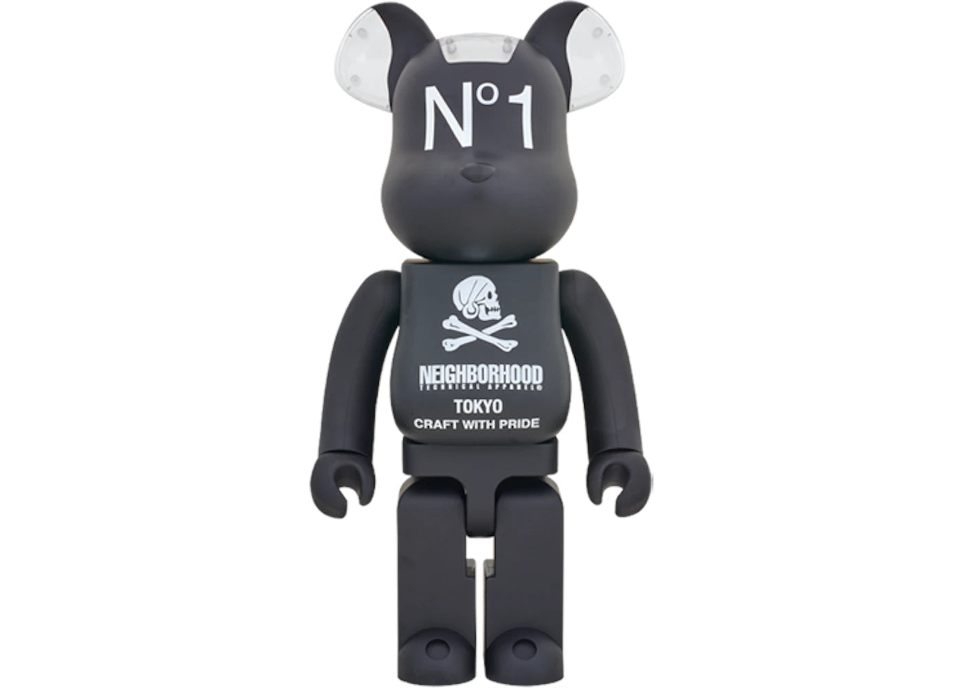 Bearbrick x Neighborhood Tokyo 1000% Black