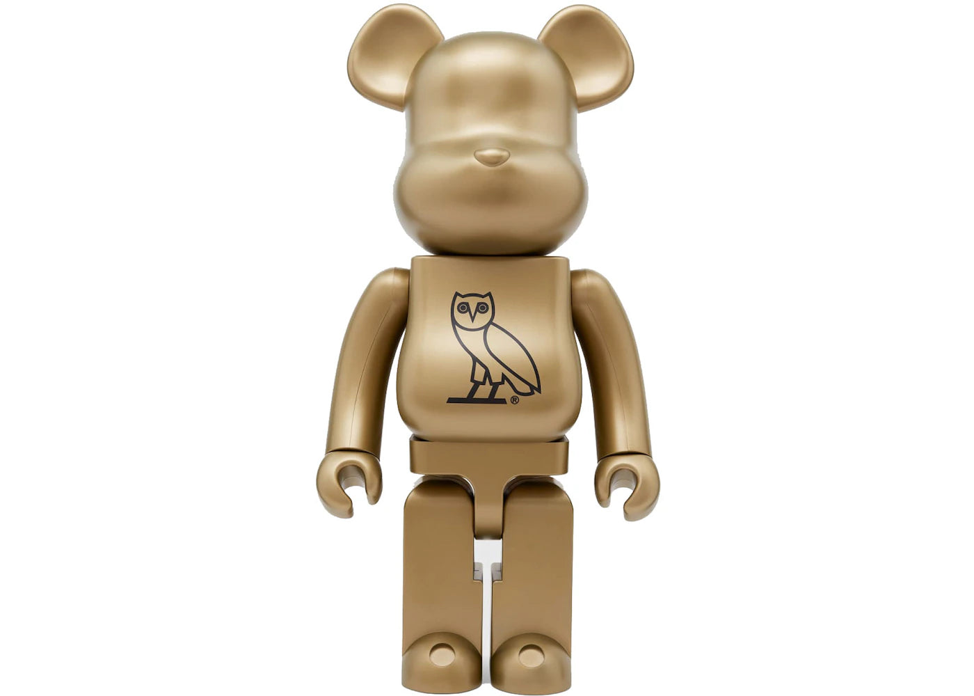 Bearbrick x OVO 1000% Gold