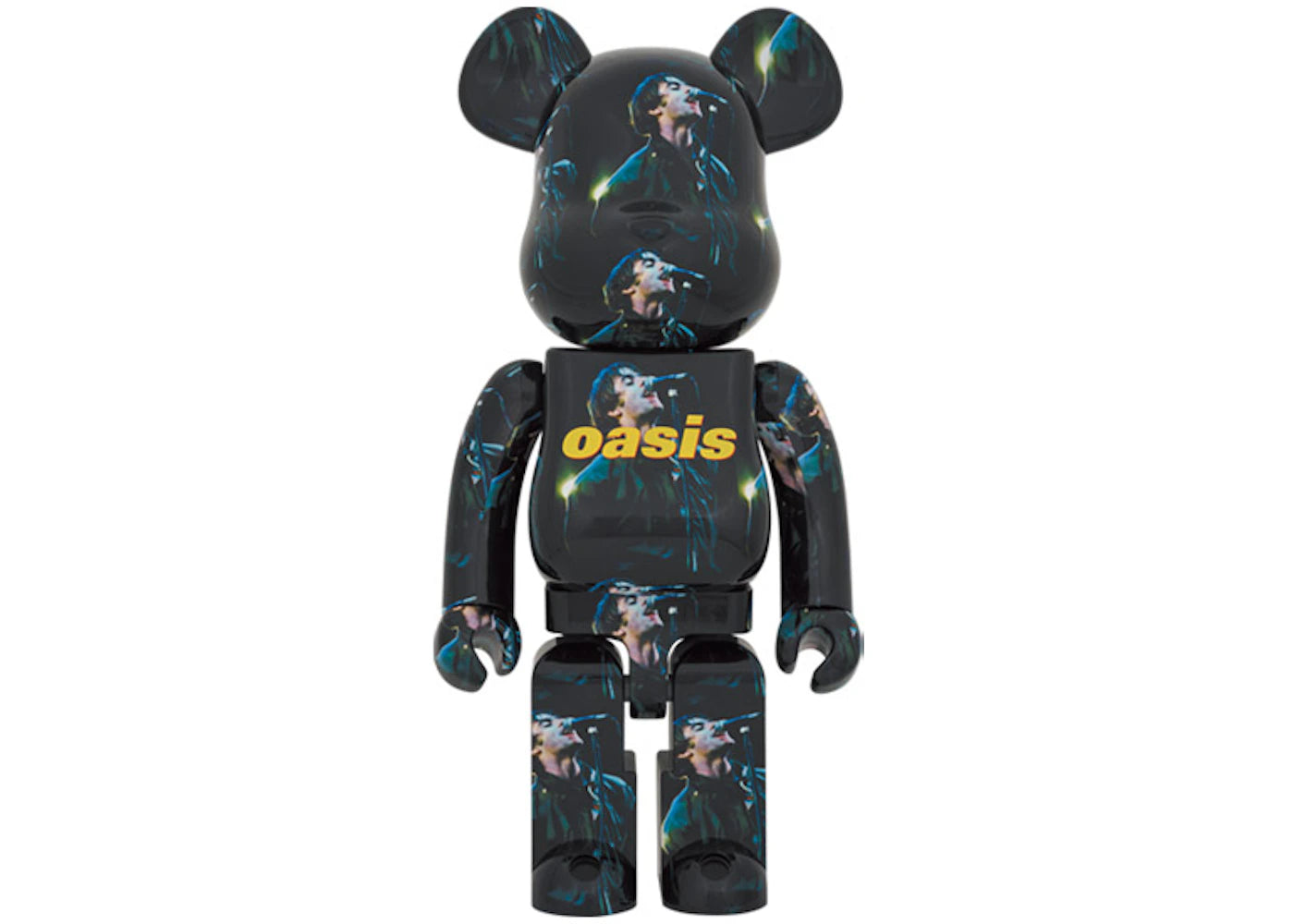 Bearbrick x Oasis Knebworth 1996 (Liam Gallagher) 1000%