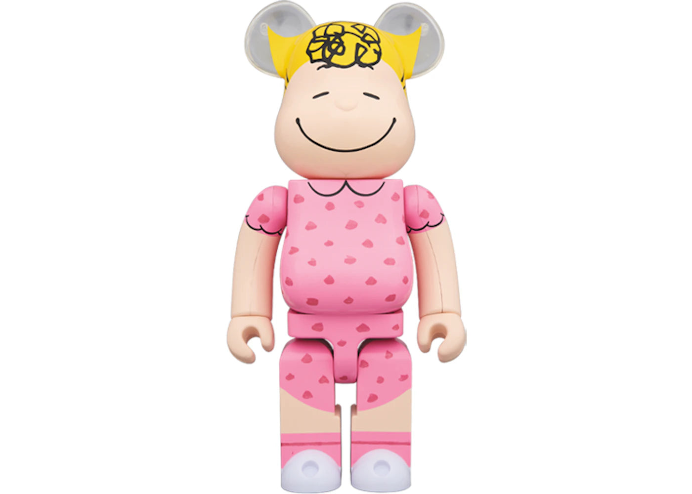 Bearbrick x Peanuts Sally Brown 1000% Pink