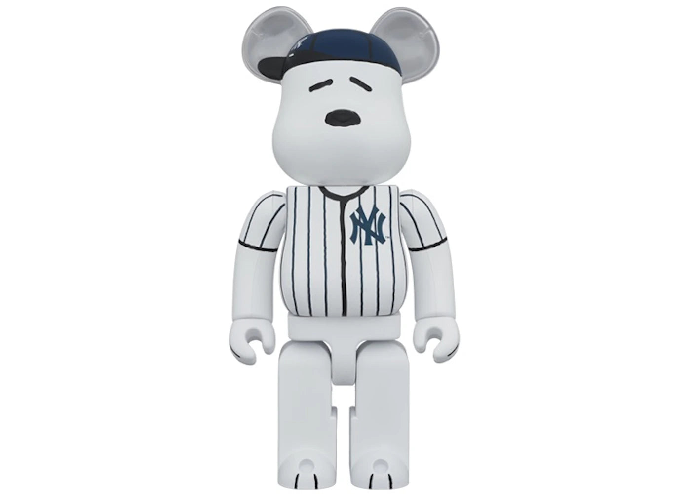 Bearbrick x Peanuts x MLB New York Yankees Snoopy 1000%