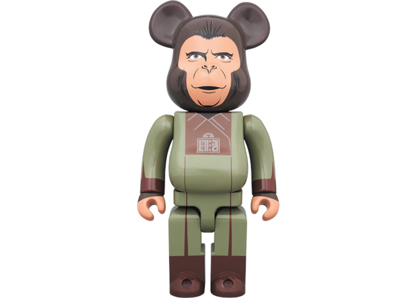 Bearbrick x Planet Of The Apes Zira 400% Green