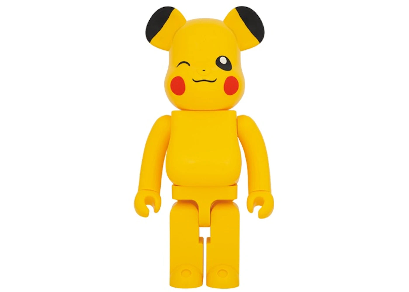 Bearbrick x Pokémon Pikachu Female Ver. 1000% Yellow