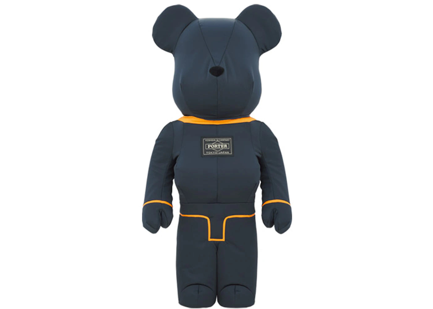 Bearbrick x Porter Tanker 1000% Iron Blue