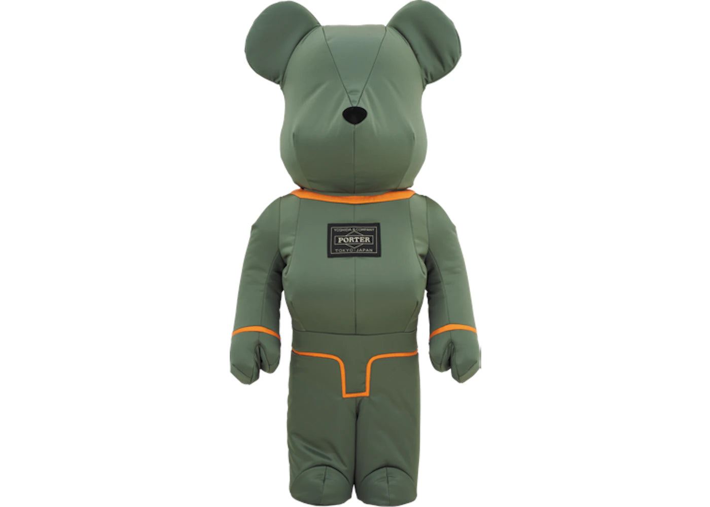 Bearbrick x Porter Tanker 1000% Sage Green