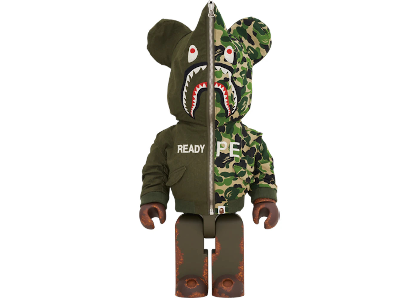 Bearbrick x Readymade x A Bathing Ape 1000% Multi